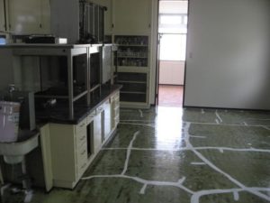 【企業事例】研究所：床改修工事